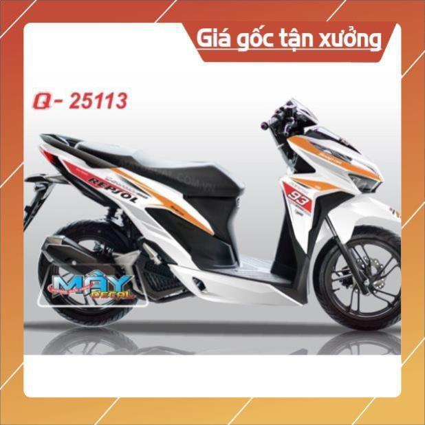 Tem rời Vario 150 Repsol 3 lớp ko bay màu