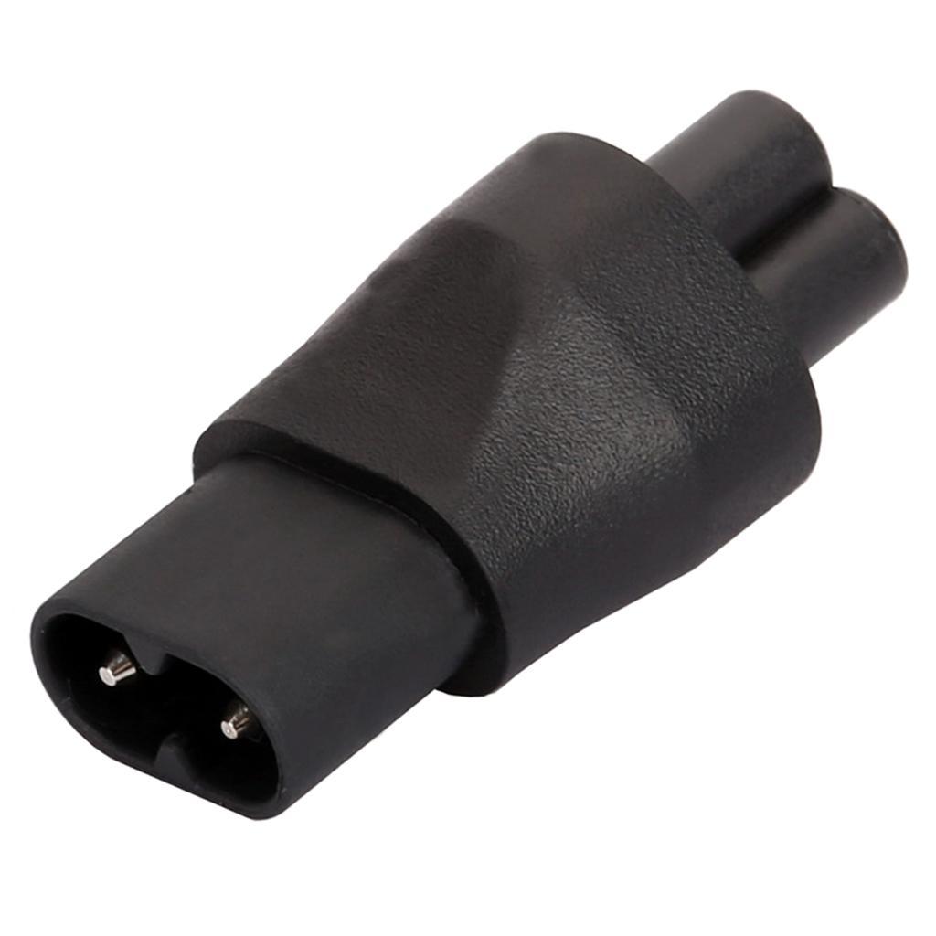 3 Pin IEC Socket C8 To Cloverleaf Plug C5 Power Adapter