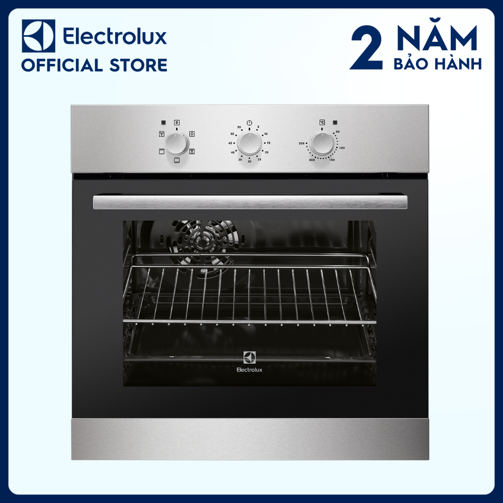 [Free Giao lắp] Lò nướng âm tủ Electrolux RZB2110AAXA 60cm 53L - Đa dạng chế độ nướng, Tính năng hẹn giờ thông minh [ Hàng chính hãng]