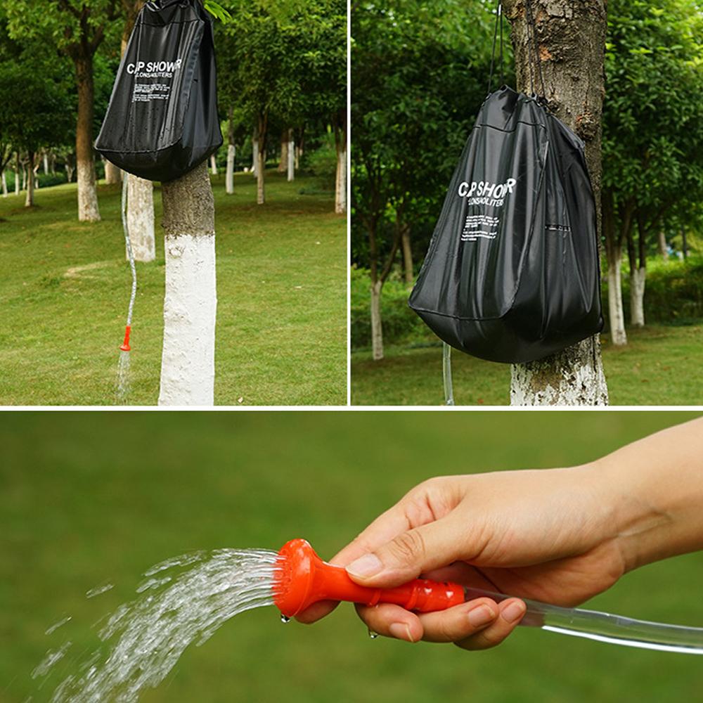 Túi tắm du lịch 40L làm từ vật liệu PVC không độc hại và hiệu suất hấp thụ nhiệt tốt