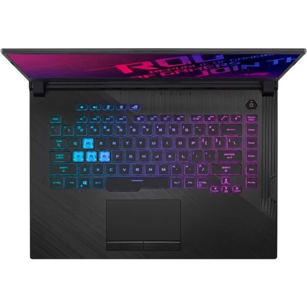 Laptop ASUS ROG Strix G G531-VAL218T (Core i7-9750H/ 8GB DDR4 2666MHz/ 512GB SSD PCIE G3X4/ RTX 2060 6GB/ 15.6 FHD IPS, 120Hz/ Win10) - Hàng Chính Hãng