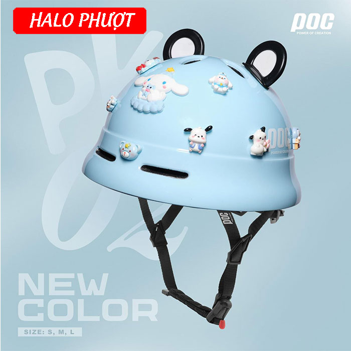 Nón bảo hiểm POC PK02 Cao Cấp Cho Bé và Người Lớn - Mũ Bảo Hiểm Thể Thao Phong Cách Phượt, Siêu Nhẹ