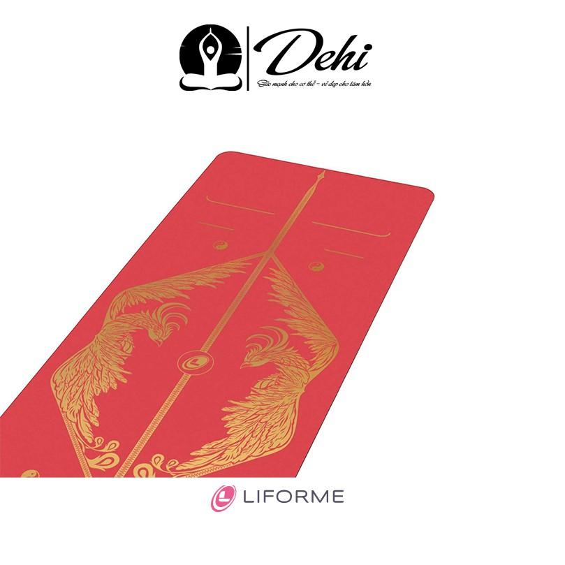 Thảm Tập Yoga LIFORME Bản Special Đỏ