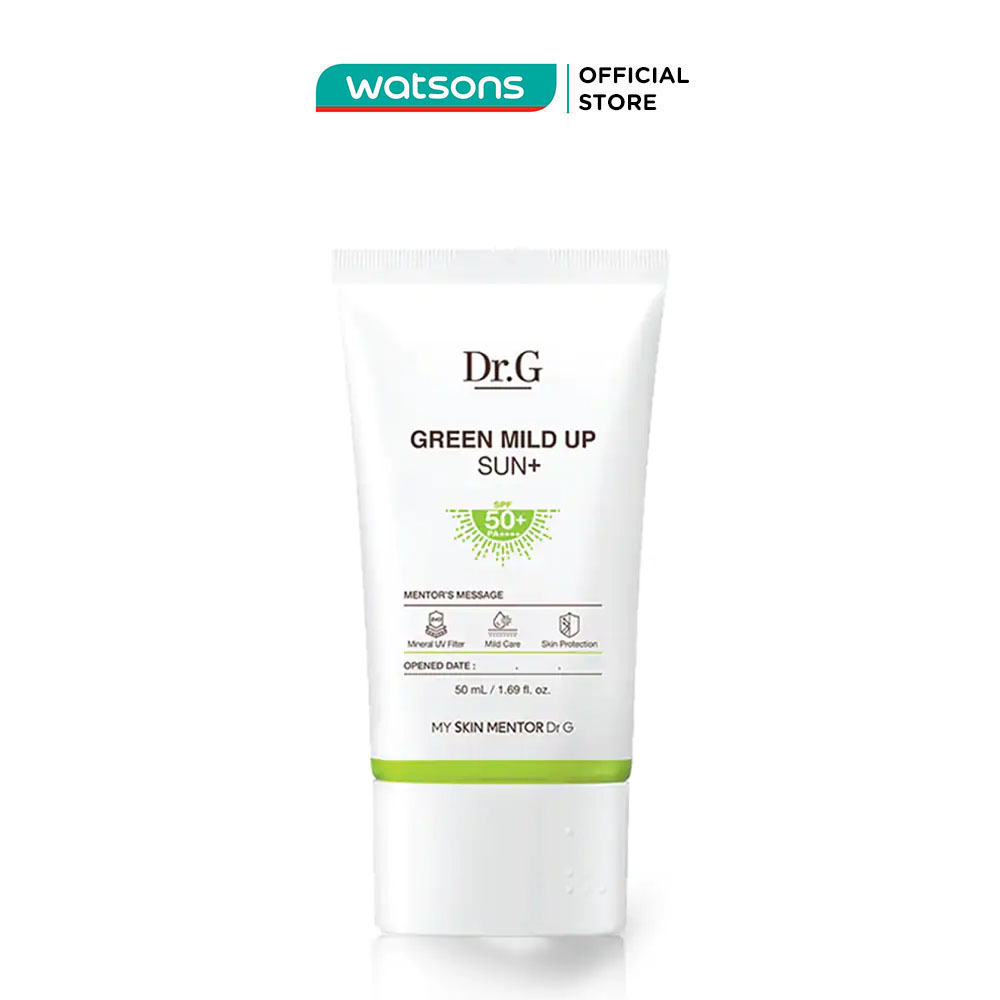 Kem Chống Nắng Dr.G Green Mild Up Sun+ SPF50+ PA++++ 50ml