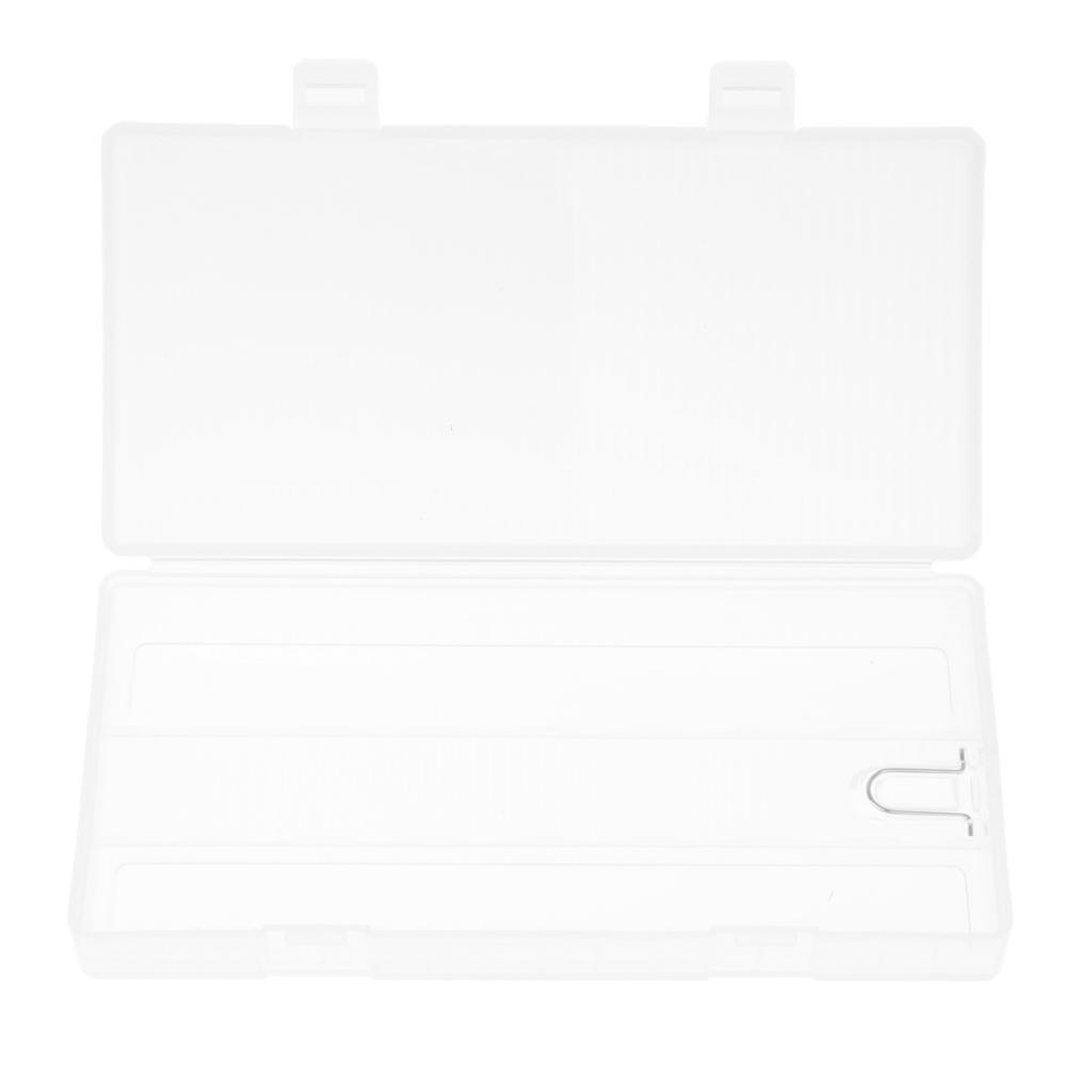 Transparent Battery Organizer Storage Case Holder Box For 18650 Batteries