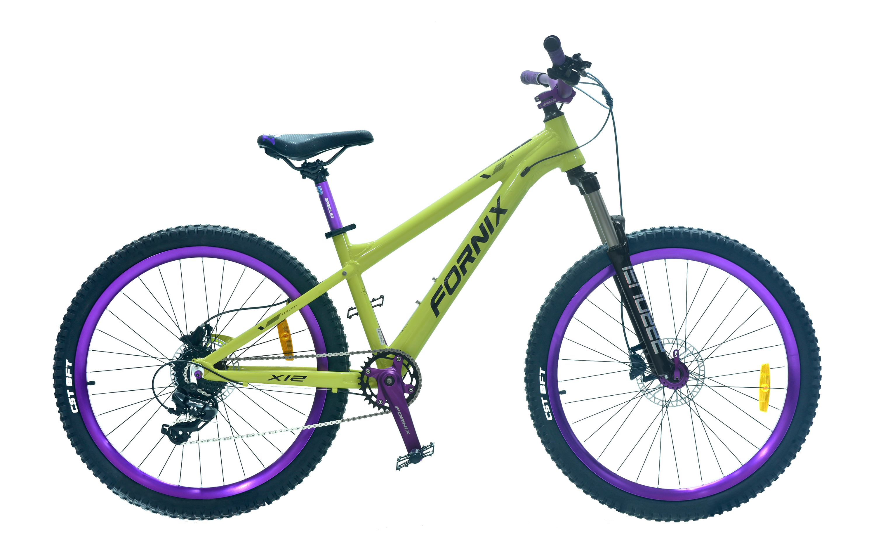 [Chính Hãng] Xe Đạp Địa Hình MTB FORNIX -X12 - 8 Tốc - Vòng Bánh 26&quot; - Khung Nhôm - Bảo Hành 12 Tháng