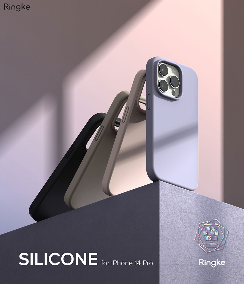 Ốp Lưng dành cho iPhone 14/14 Plus/14 Pro/14 Pro Max RINGKE Silicone - Hàng Chính Hãng