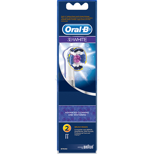 Đầu bàn chải thay thế bàn chải điện Oral-B 3D White EB18p - Hàng chính hãng