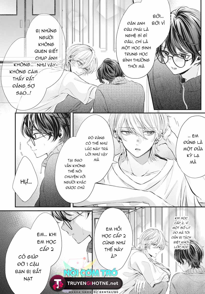 cô nàng đeo kính và đàn anh đẹp trai chapter 2 3