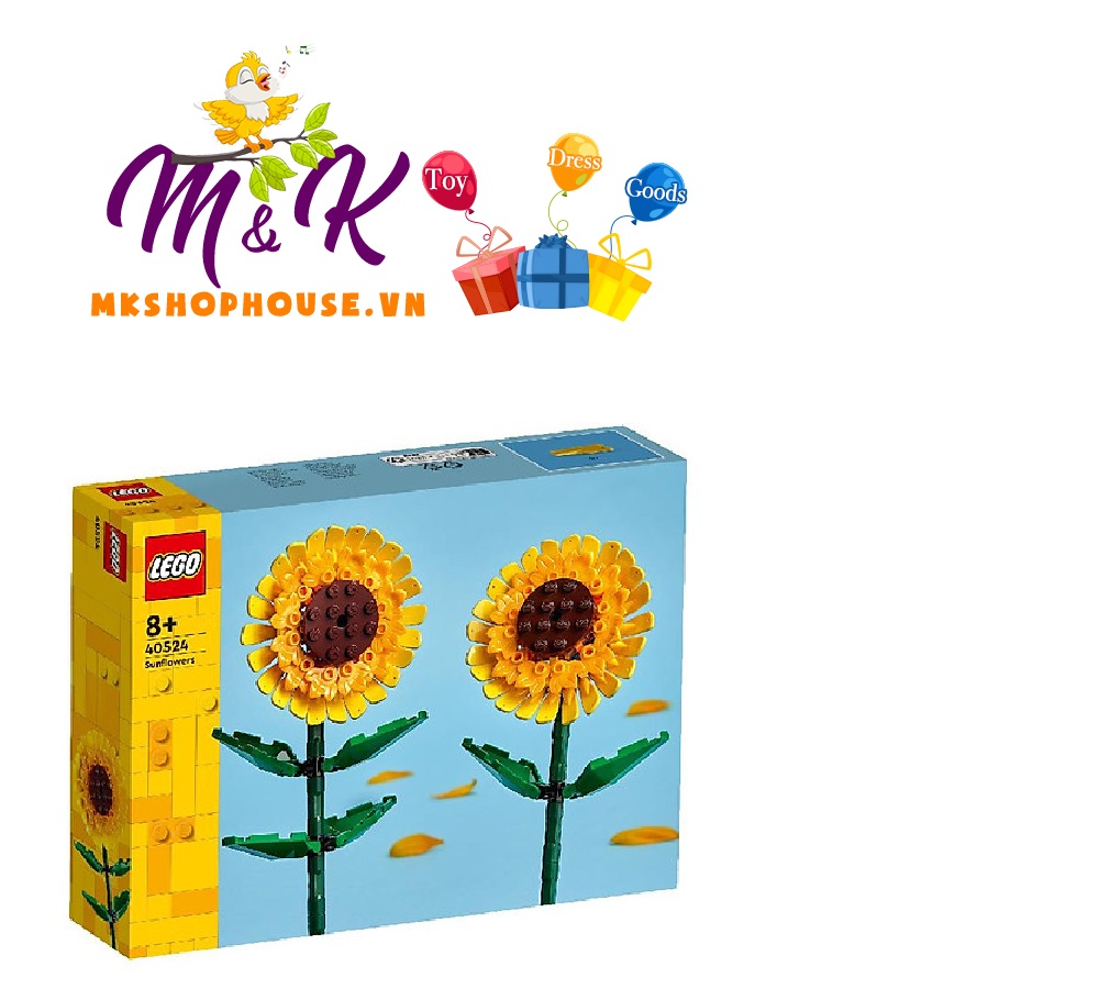 Đồ Chơi Lắp Ráp Hoa Hướng Dương LEGO FLOWER 40524 (191 chi tiết)