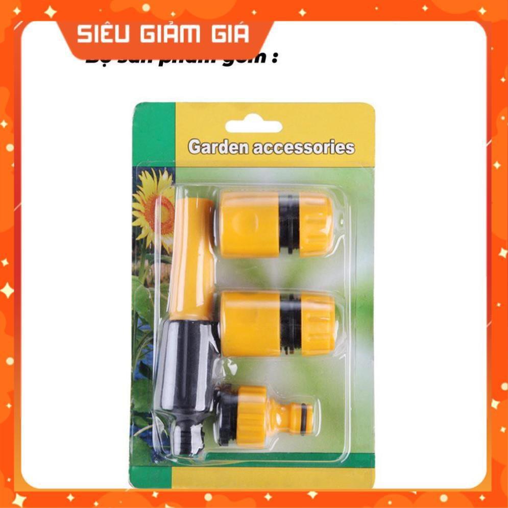 Đầu vòi xịt rửa xe tăng áp, đầu vòi xịt tưới cây tạo tia siêu mạnh tăng áp lực nước - 206622-5