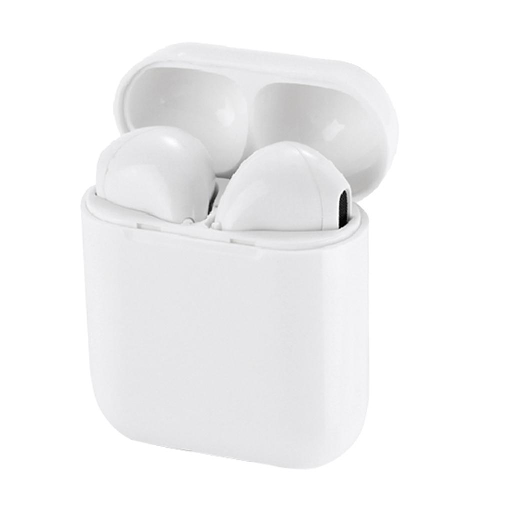 Portable Handsfree Mini Bluetooth Headphones Wireless Earphones White