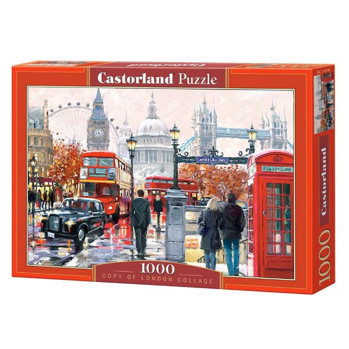Xếp hình puzzle London Collage 1000 mảnh CASTORLAND C-103140