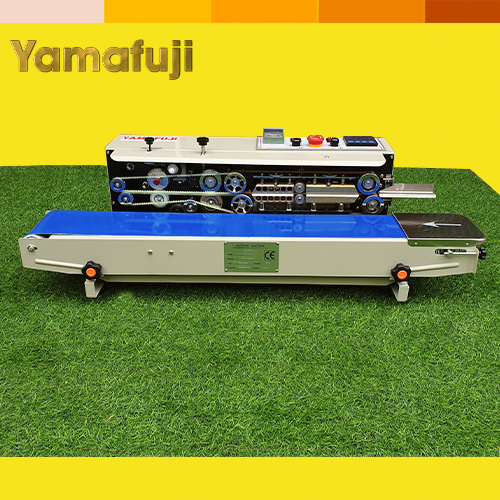 Máy hàn miệng túi liên tục Yamafuji FRD-1000WP (có in date bằng mực)