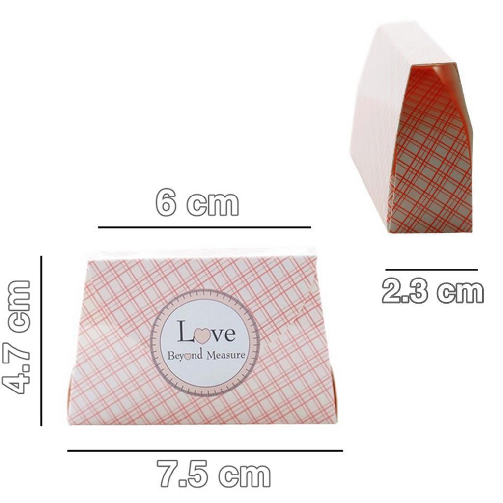 12 Pcs Mini Candy Box Party Favor Boxes, Vintage Paper with Stickers for
