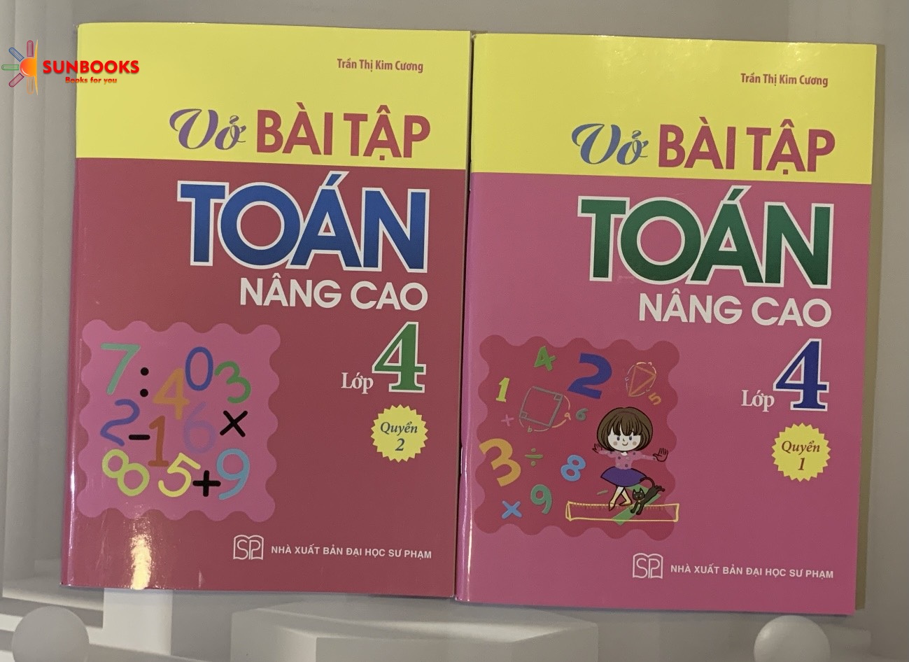 Sách - ComBo Vở Bài Tập Toán Nâng Cao Lớp 4 ( 2 Tập)