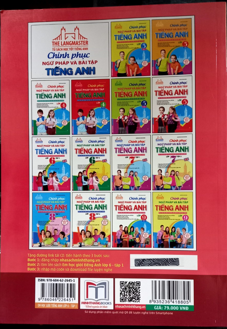 Em học giỏi tiếng anh lớp 6/1