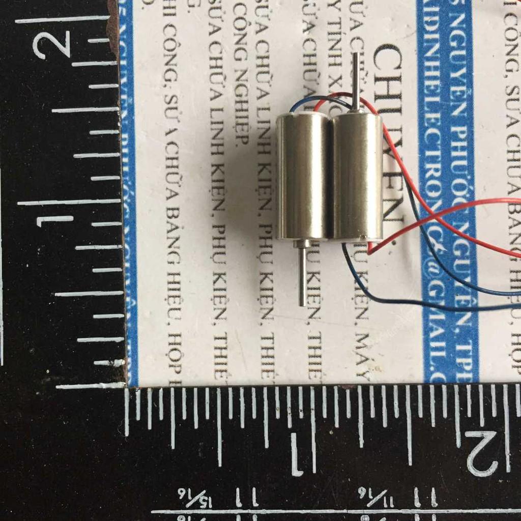 Động cơ coreless 8520 8.5*20MM 3.7v 0.3A 47000RPM trục 1mm hoặc 1.2 dài 5.5mm kde3565
