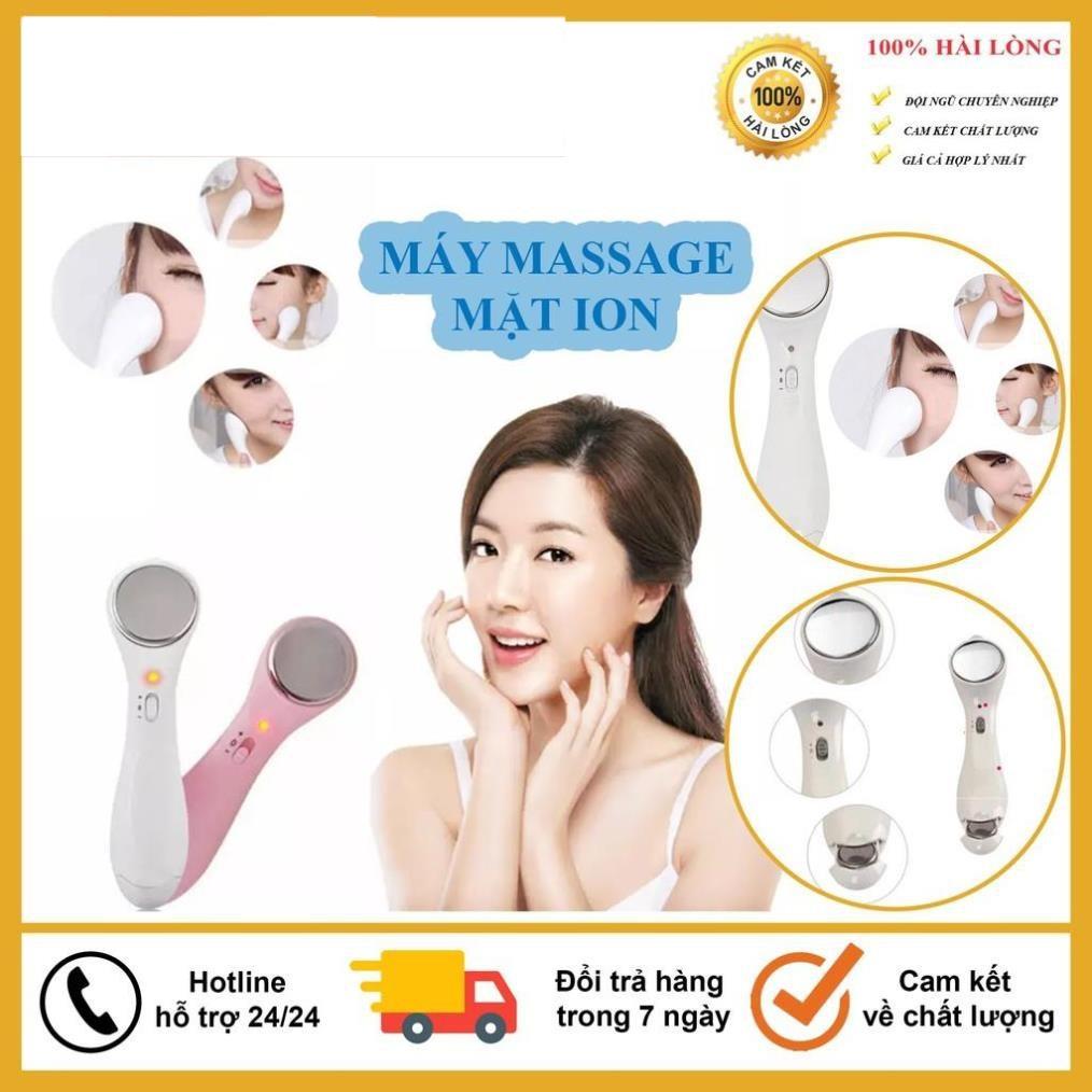 Máy Massage Mặt Cầm Tay Mới Ion DS309, Siêu Thoàng Lỗ Chân Lông, Giúp Mịn Da Mặt