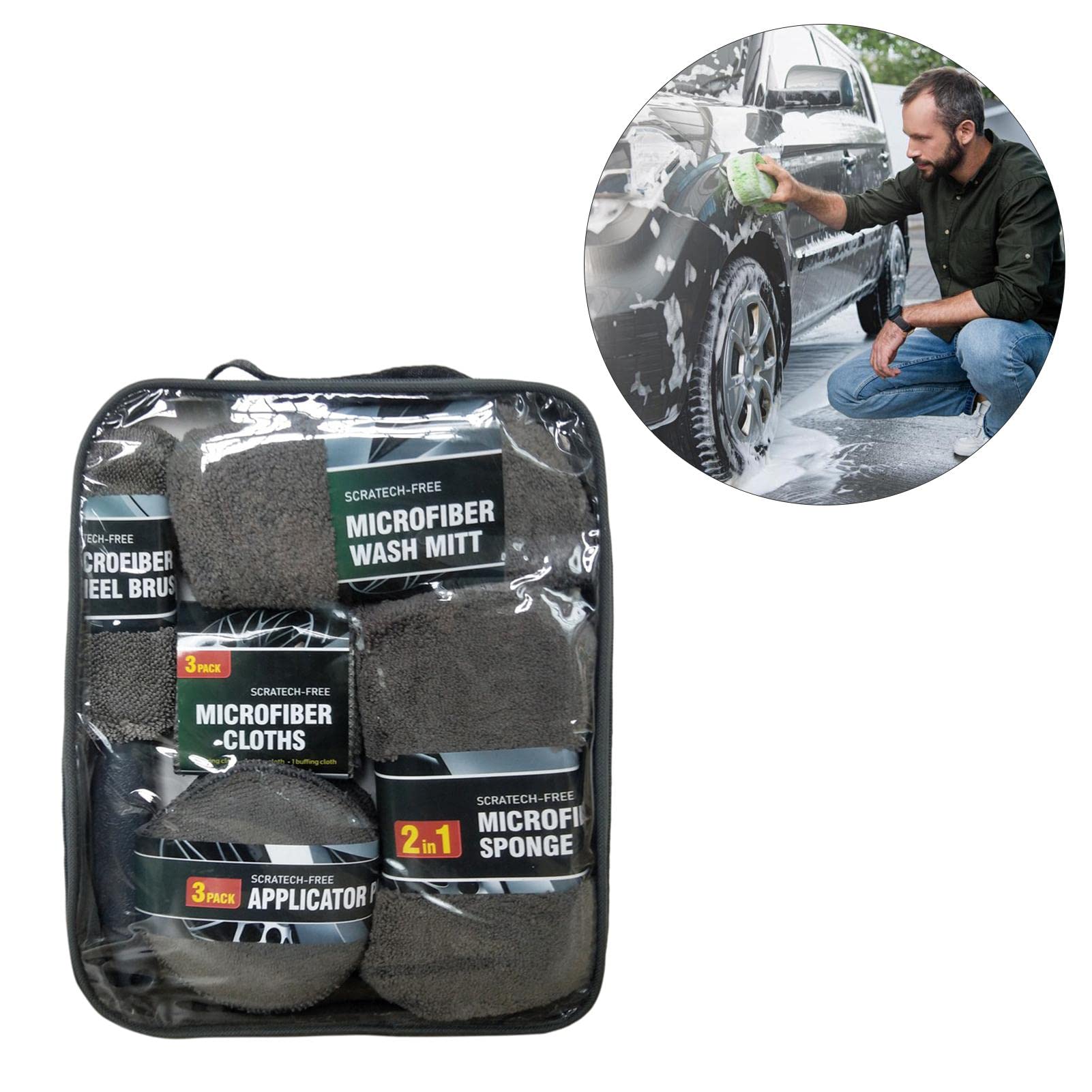 Bộ khăn vệ sinh xe ô tô Car Interior Cleaner