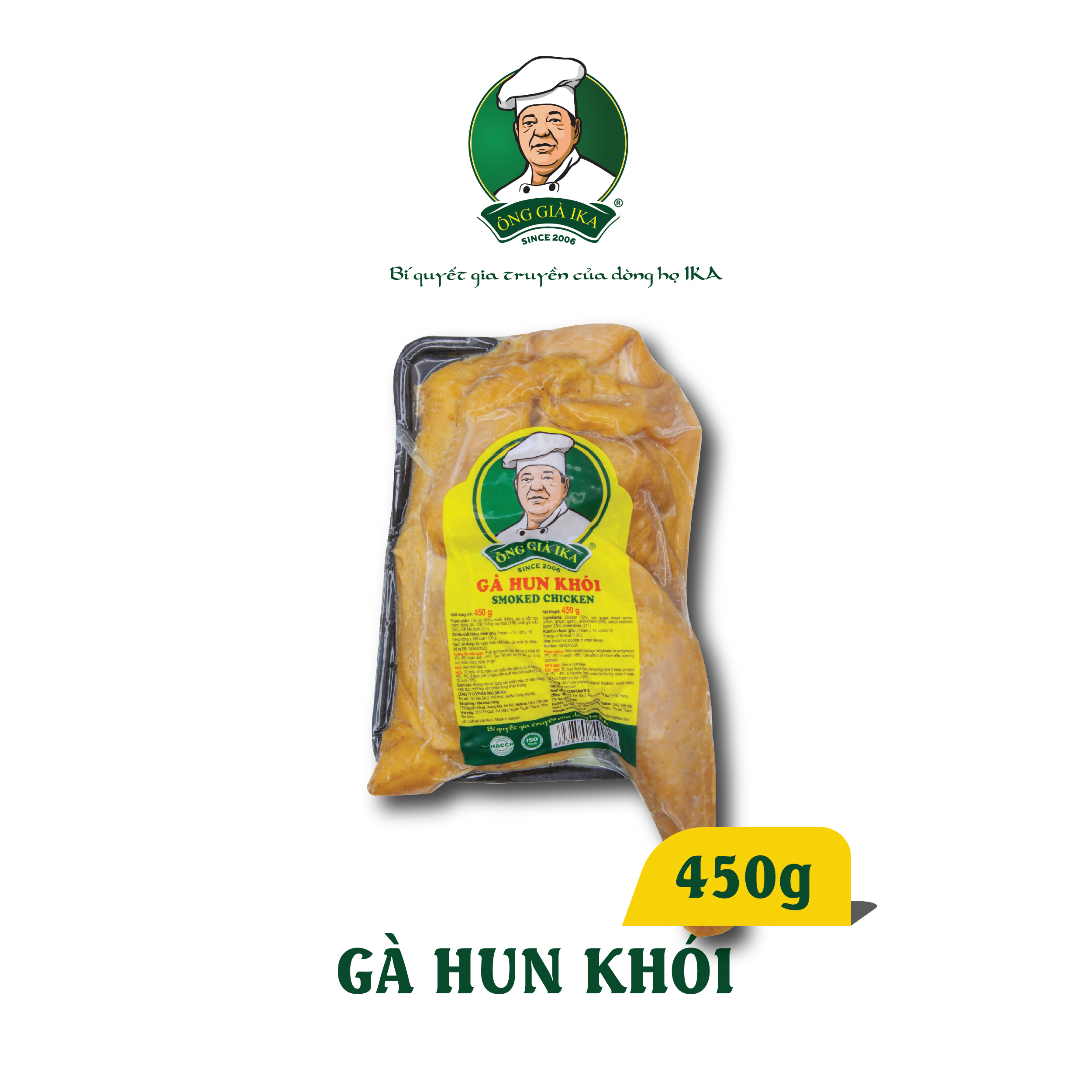 [Chỉ Giao Hà Nội]  Gà  hun khói  450g
