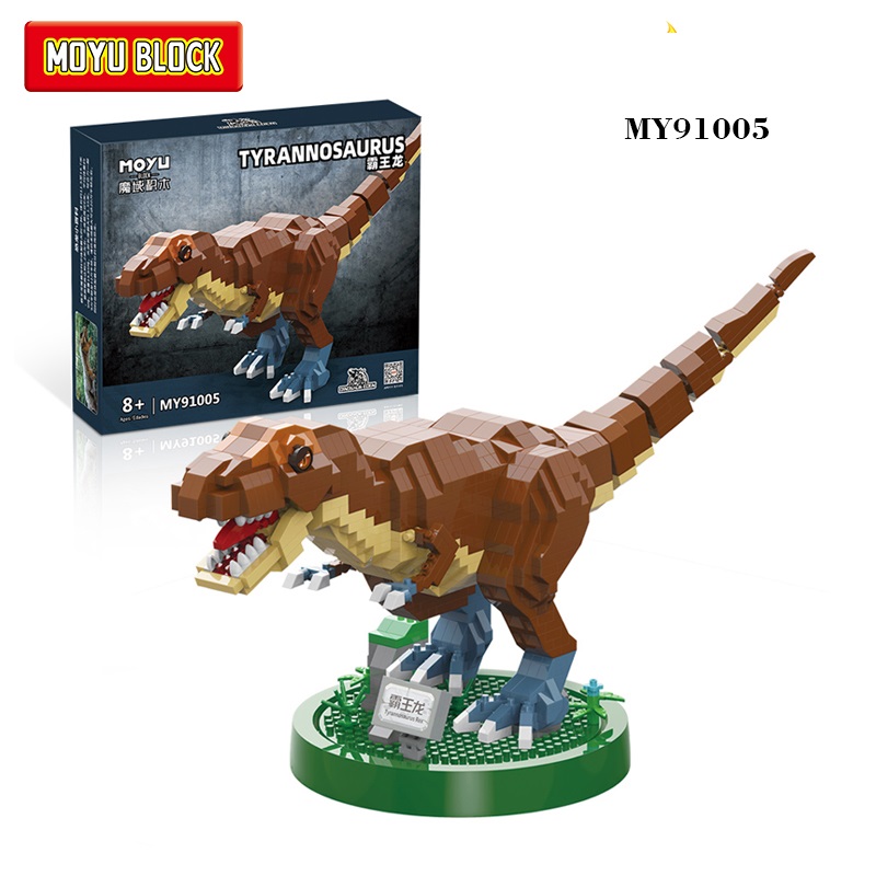 ĐỒ CHƠI LẮP RÁP XẾP HÌNH BẢN  MÔ HÌNH Khủng Long Bạo Chúa T-Rex,Khủng Long Bay Pterodacty và Khủng Long Double Ridge ( chọn mẫu)