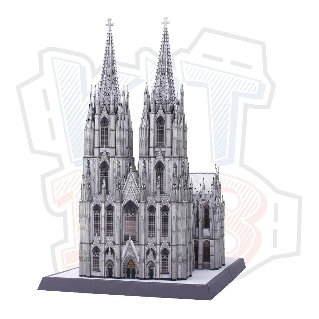 Mô hình giấy Kiến trúc Nhà thờ chính tòa Köln Germany Cologne Cathedral