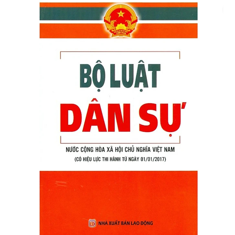 Bộ luật dân sự - NXB Lao Động
