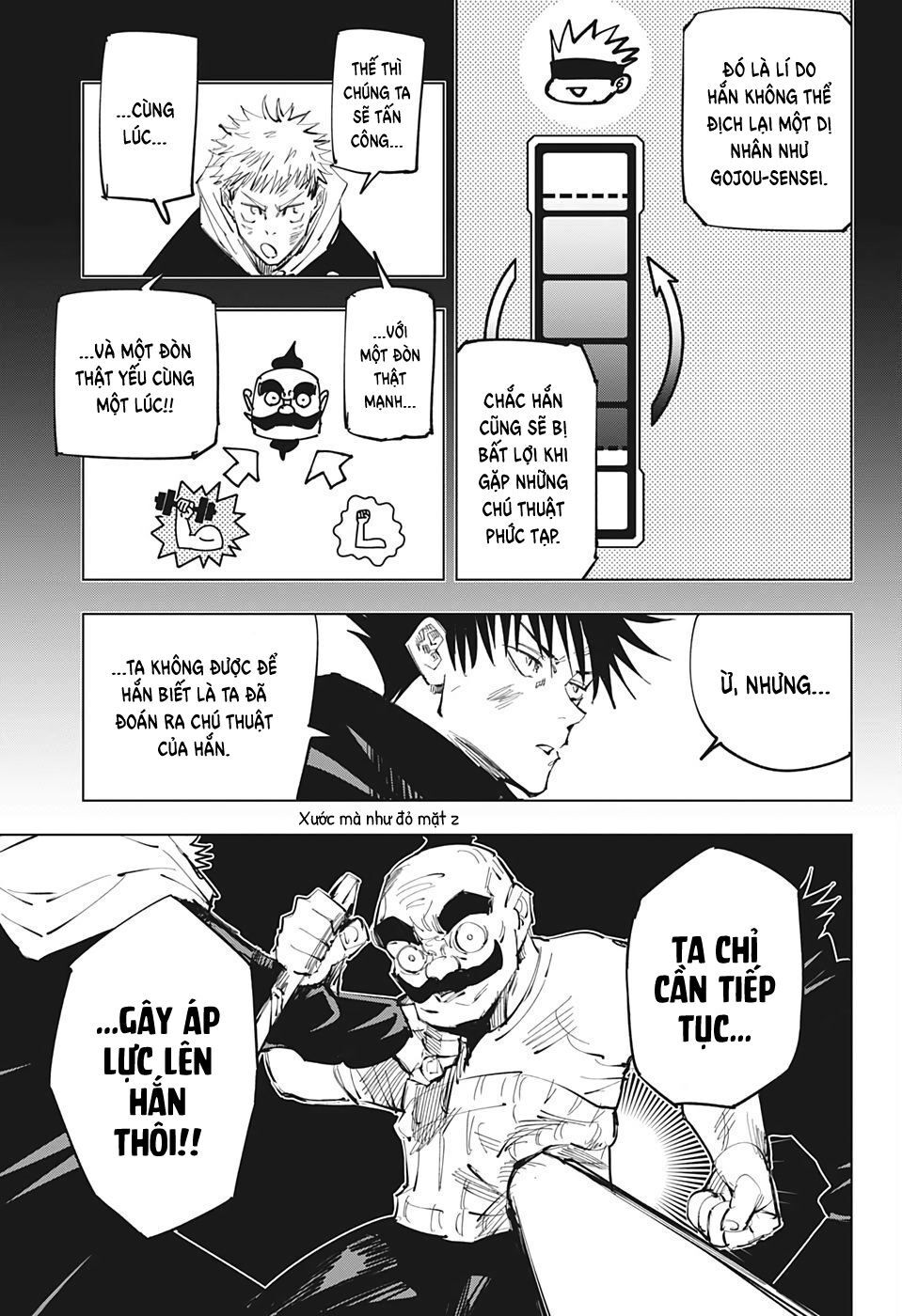jujutsu kaisen - chú thuật hồi chiến chapter 97 17