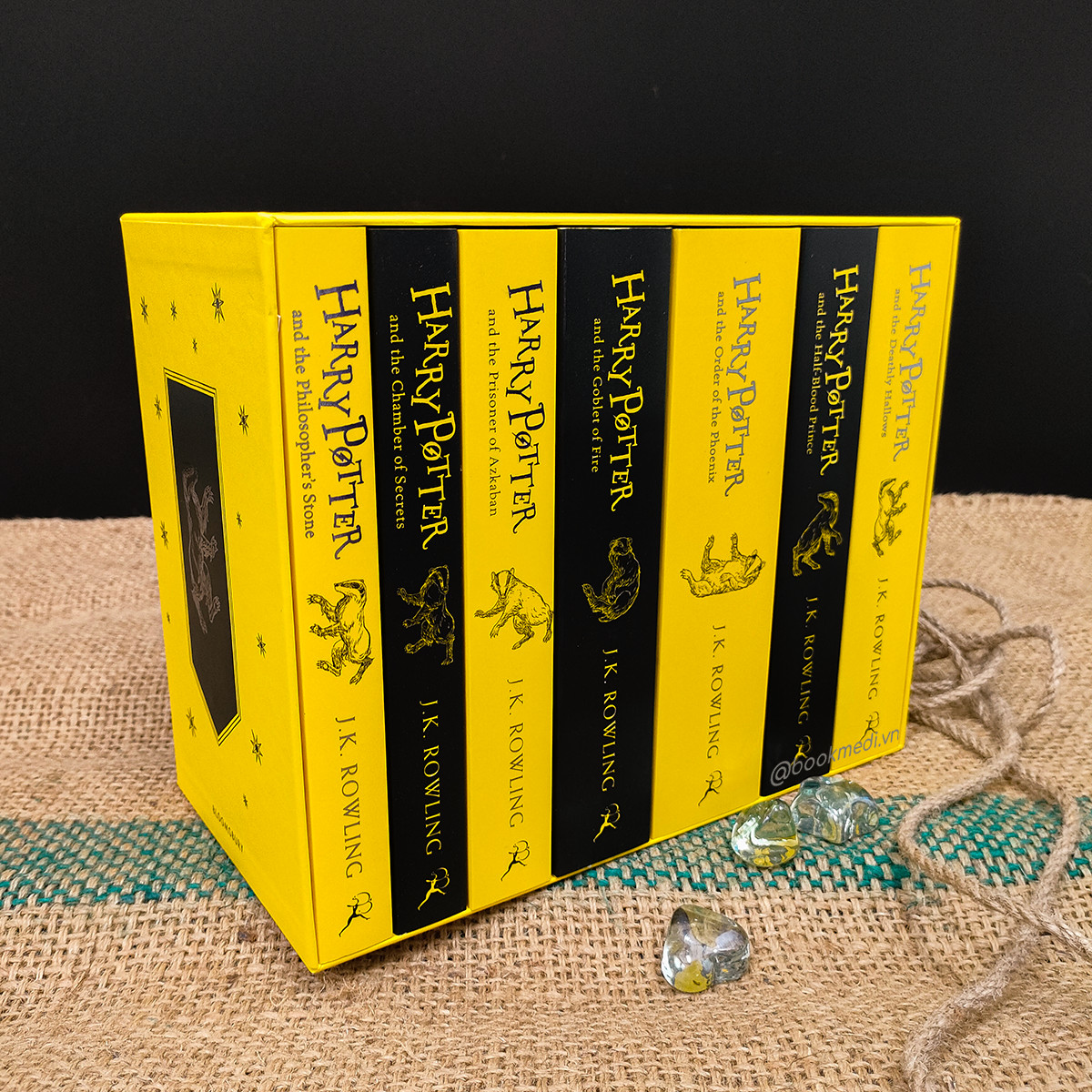 Harry Potter Hufflepuff House Editions Paperback Box Set