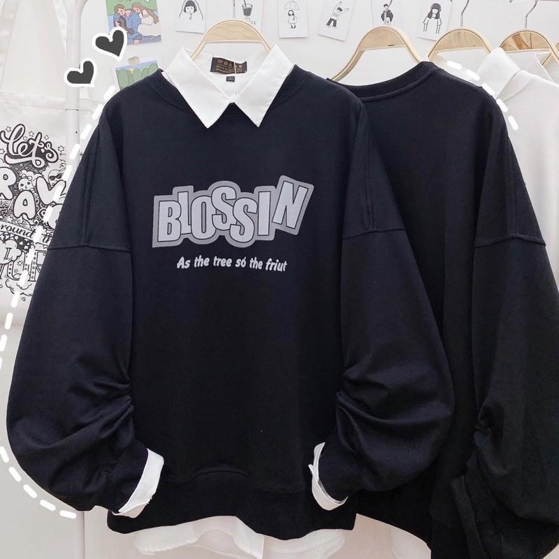 Áo Sweater Nỉ BLOSSIN Unisex