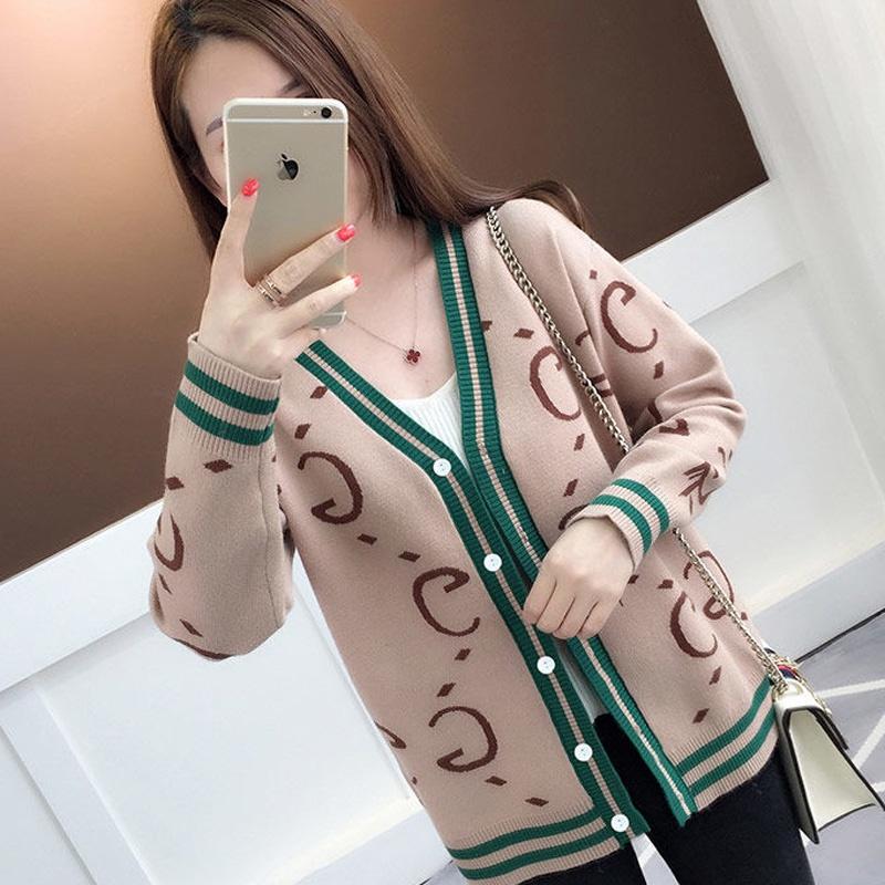 Áo Khoác Len Cardigan Nữ - Áo Khoác Len Phối Màu Mẫu Mới 2021