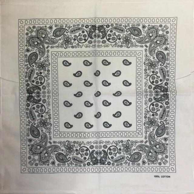 Khăn bandana cotton in hoạ tiết hạt dưa size 55x55cm