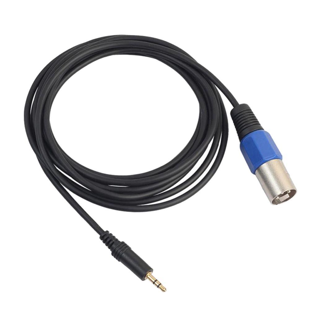 Male 3.5mm to XLR Audio Male/Female Cable for HDTV