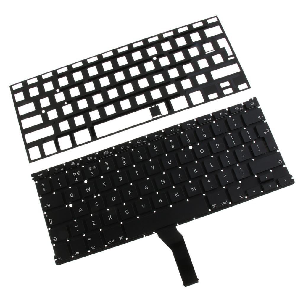 For  Air A1369 2011 A1466 2012-2015 US Layout Keyboard with Backlight
