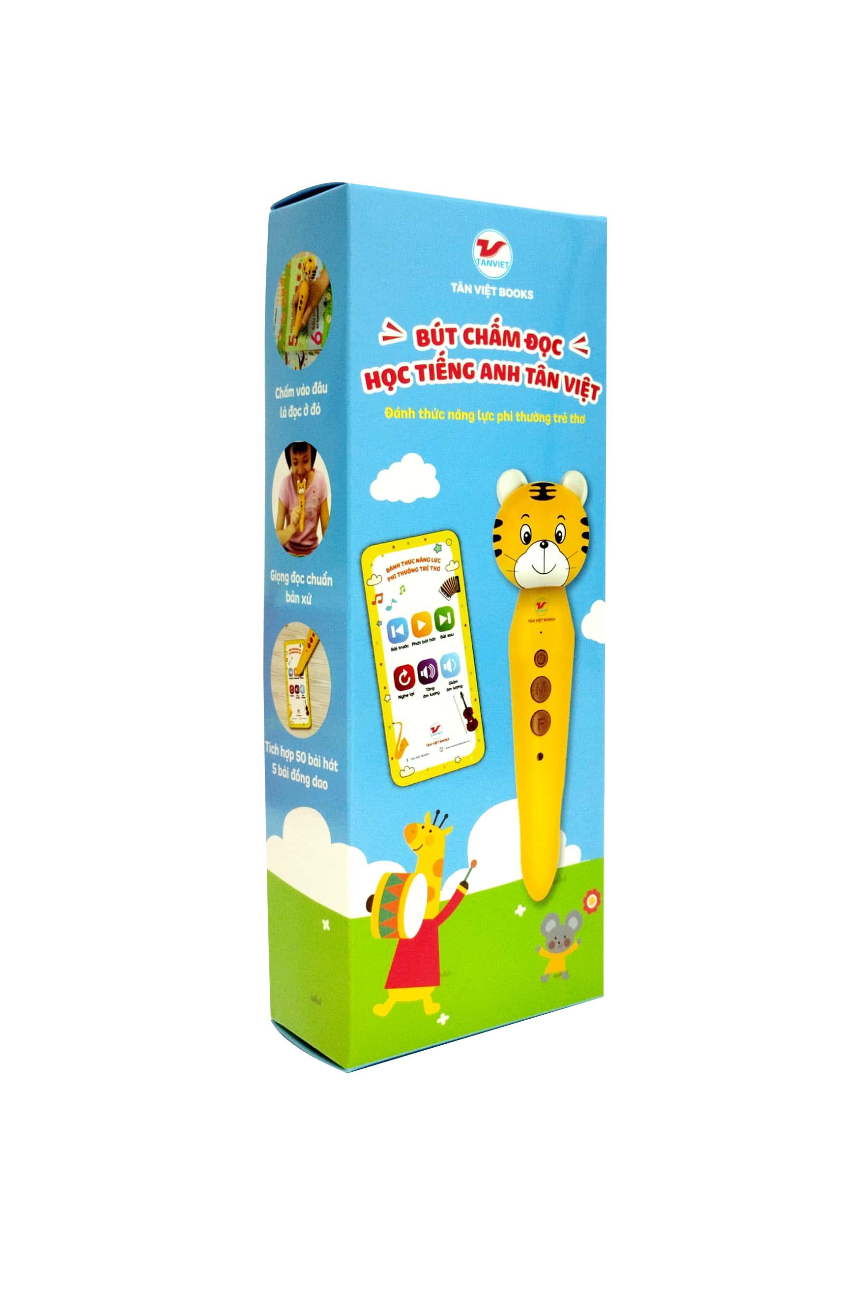 Bút Chấm Đọc-Học Tiếng Anh - Đánh Thức Năng Lực Phi Thường Từ Trẻ Thơ - Bút Hình Hổ