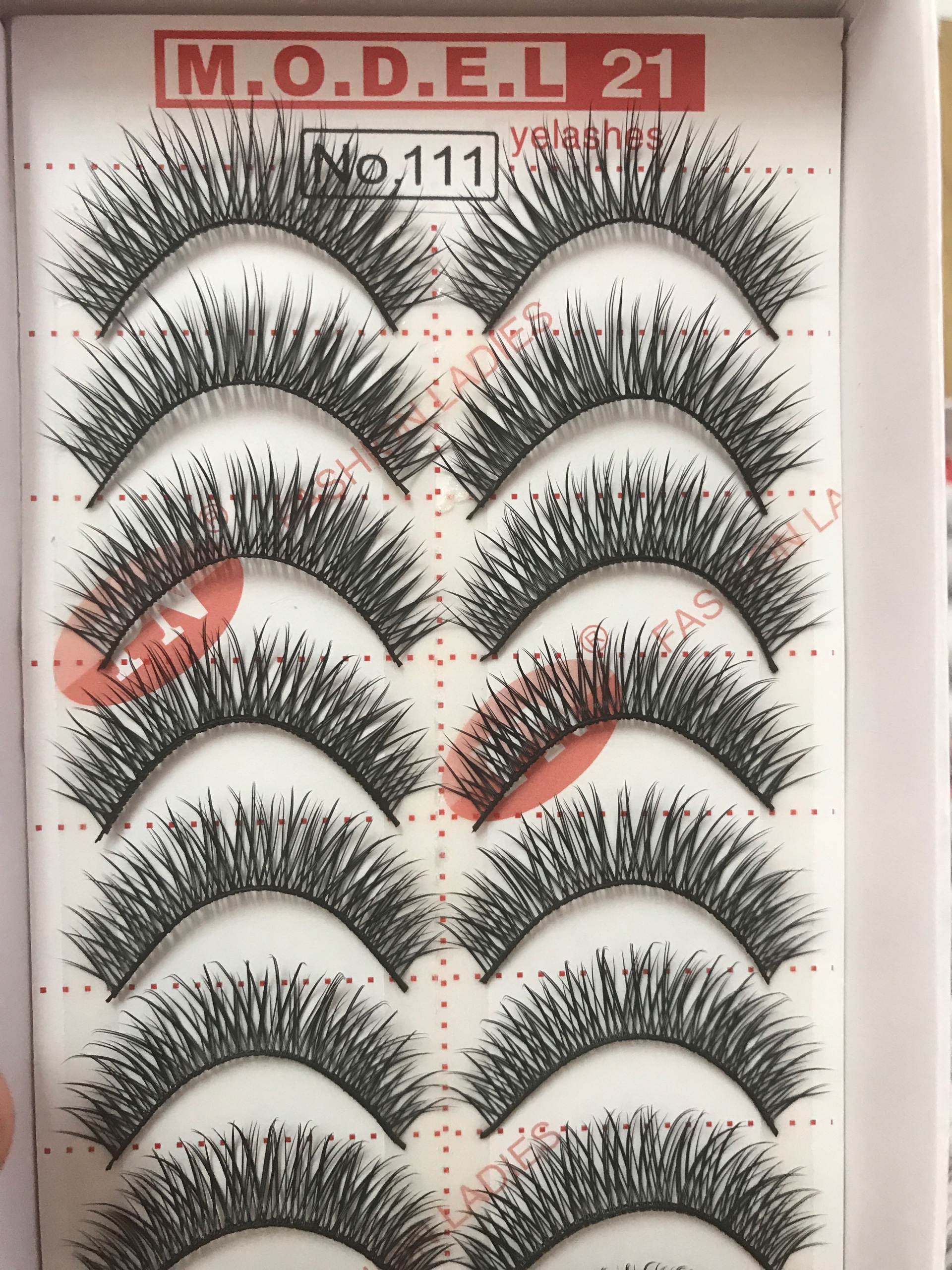 Mi giả tự nhiên Eyelashes Model 21 (Số 10)