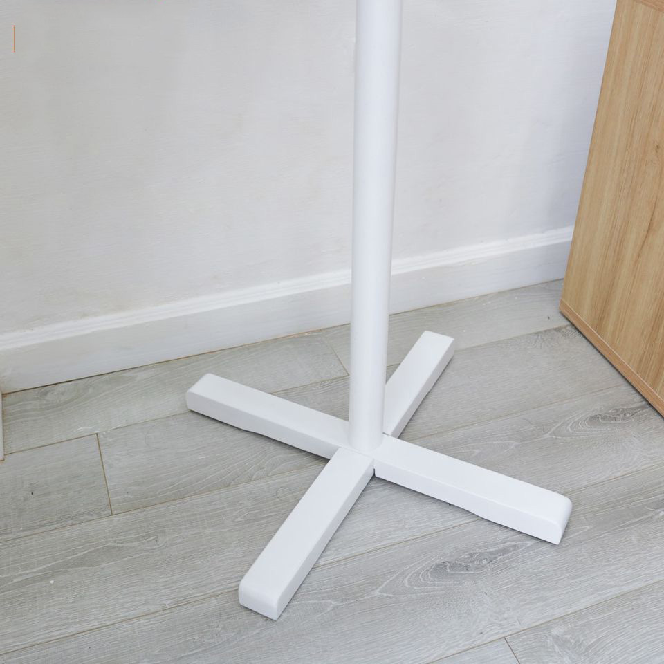 Cây treo quần áo gỗ - Standing Hanger Màu trắng
