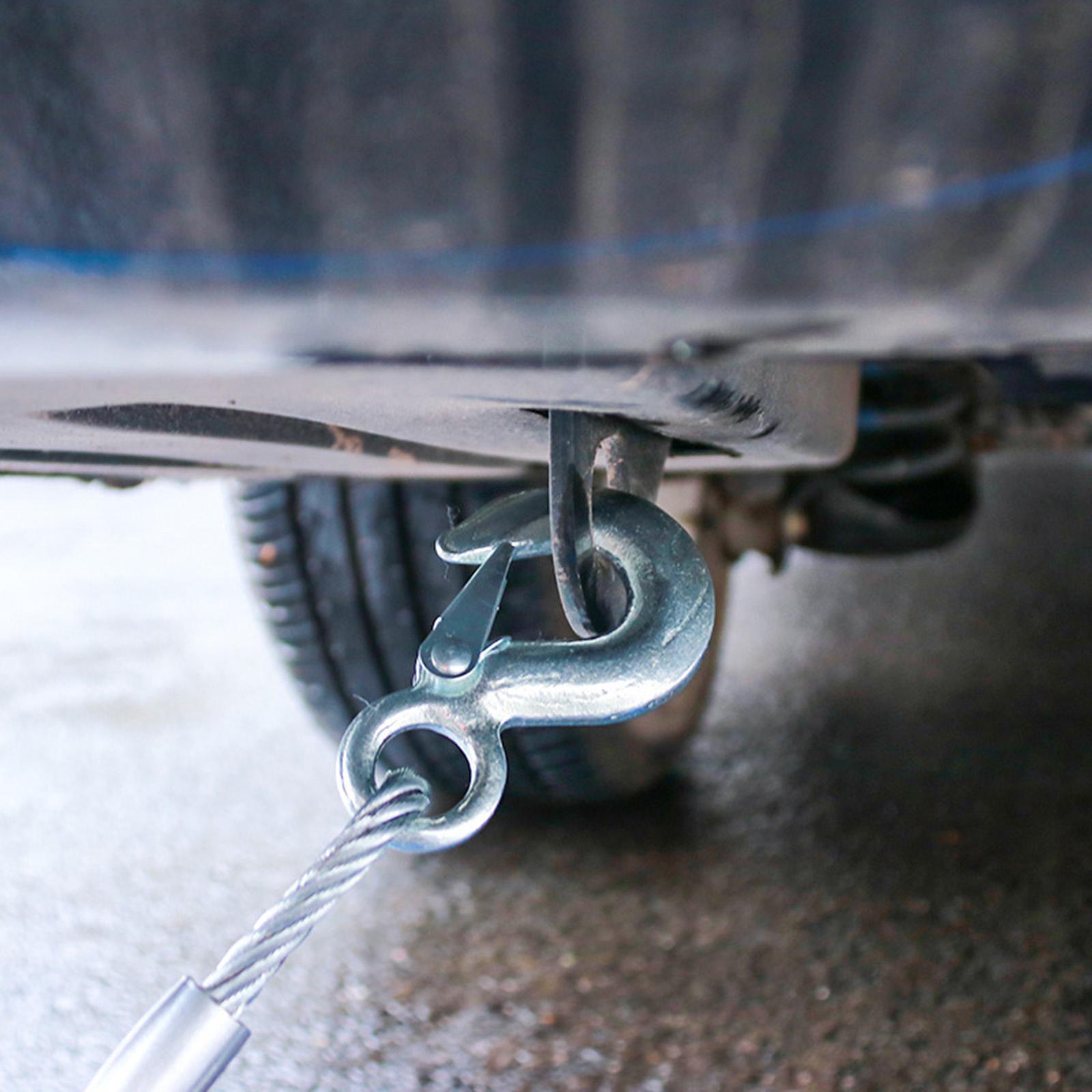 Trailer Rope Durable Heavy Duty Tow Strap with Hooks for Towing Hauling