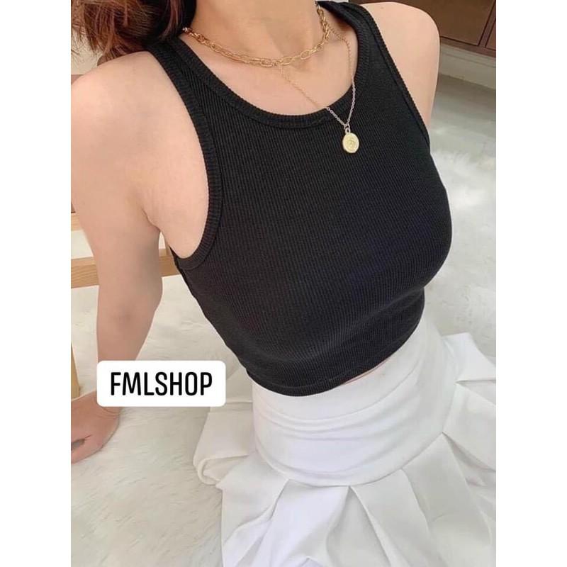 Áo bra croptop len tăm