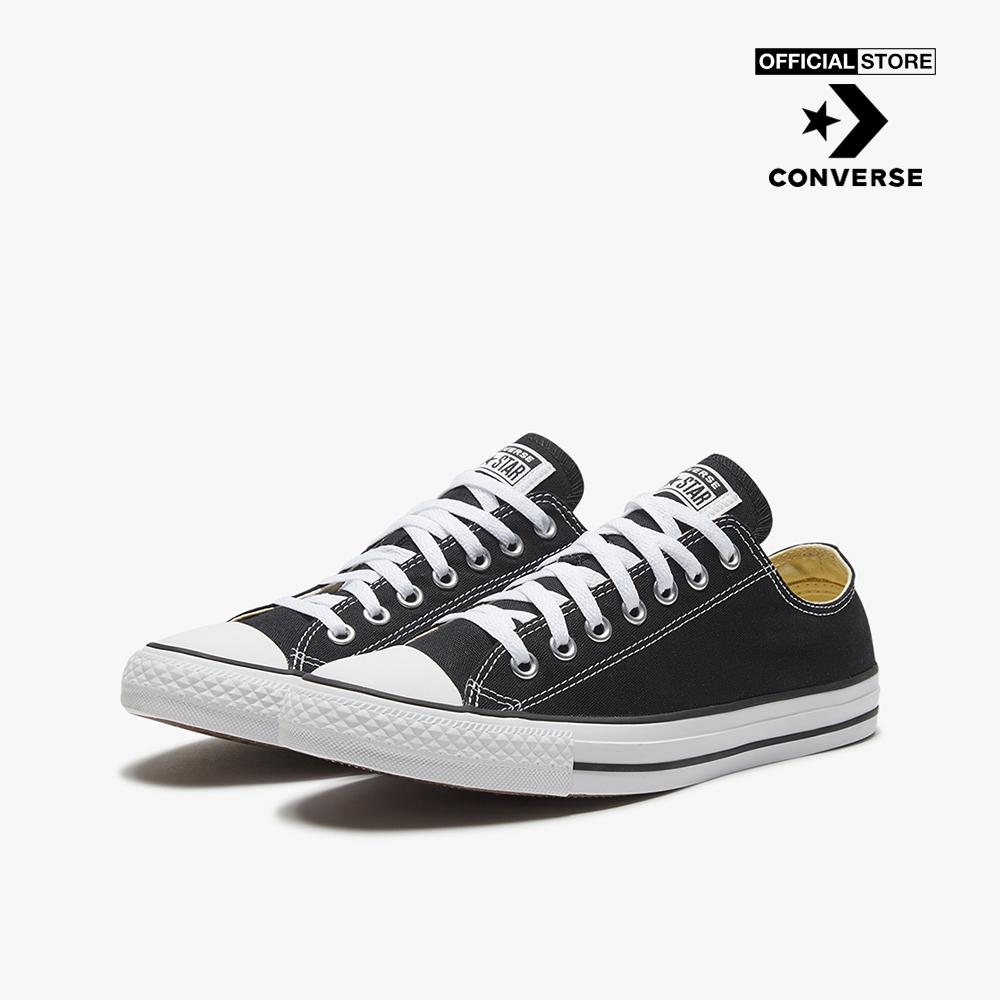 CONVERSE - Giày sneakers cổ thấp unisex Chuck Taylor All Star Original M9166C-0000_BLACK