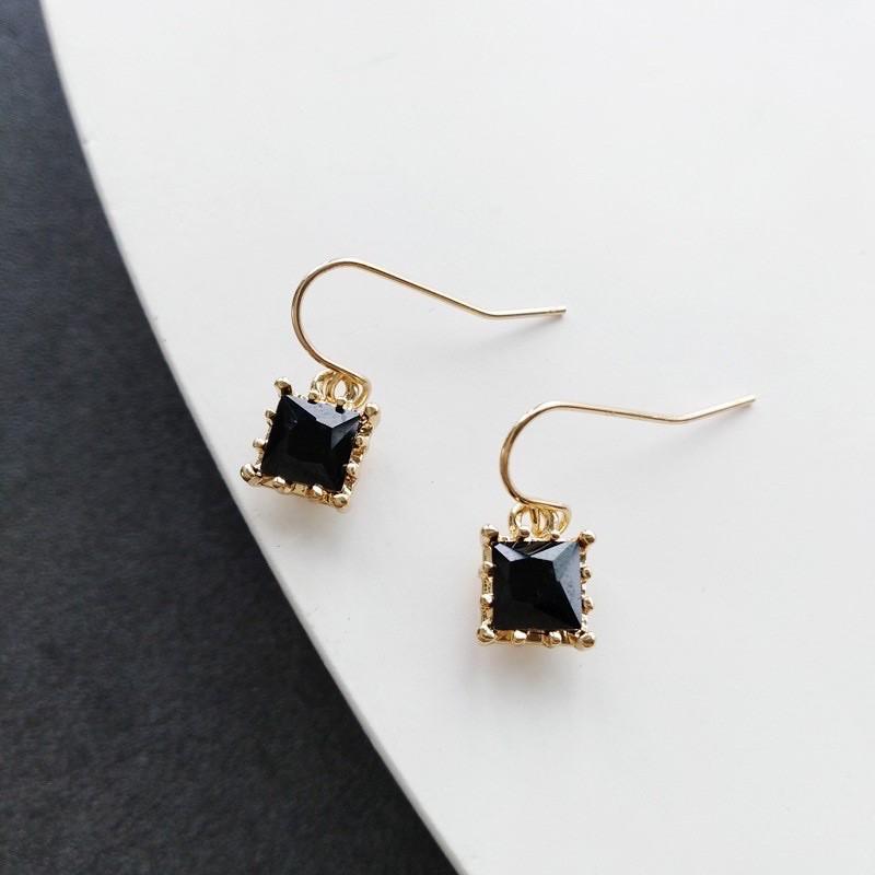 ️ KHUYÊN TAI LẤP LÁNH ️ silver S925 - Không dị ứng da - Không gỉ và siêu bền màu