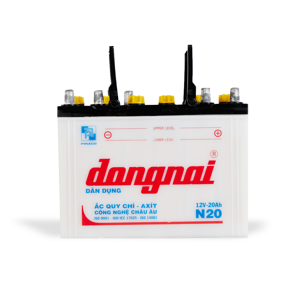 Ắc quy Dân dụng Đồng Nai N20 | 12V - 20Ah