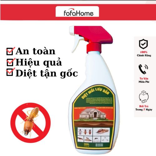 Diệt Mối Lưu Dẫn Và Tận Gốc Dạng Xịt 500ml Có Tác Dụng Lâu Dài- Hàng chính hãng