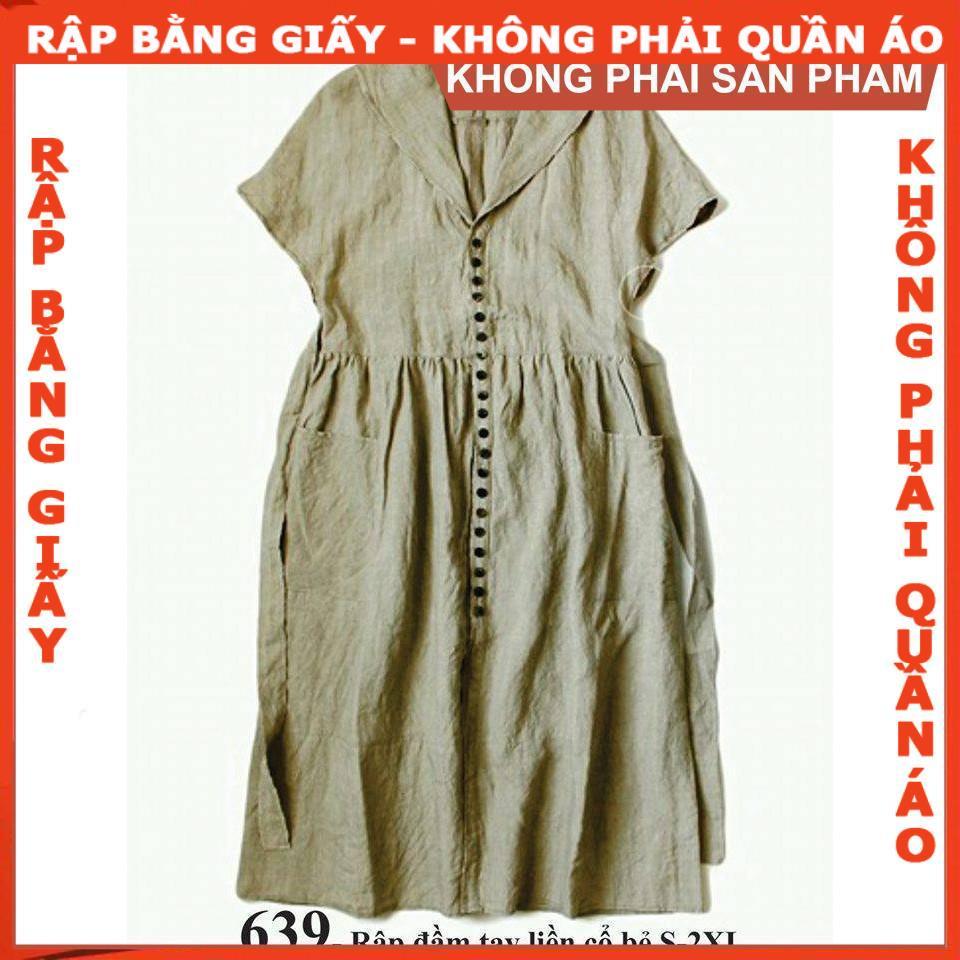 Rập giấy A0 đầm nữ mã 639 (BẢN VẼ)