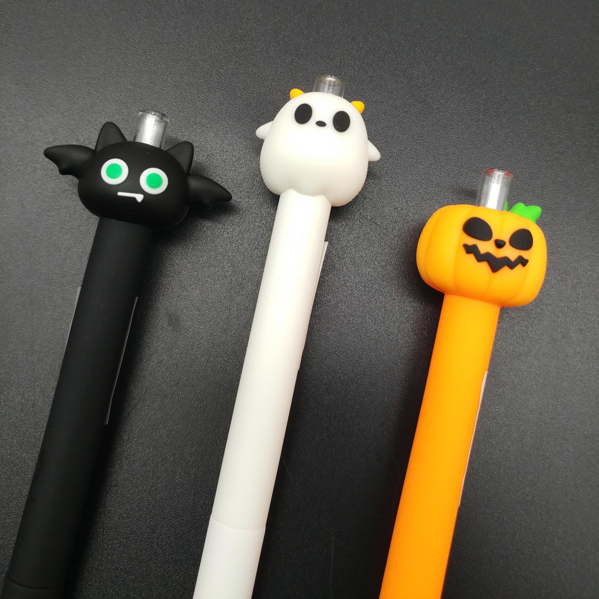 Bút Chì Bấm Halloween - Kuki KK7484B - Bí Ngô Cam