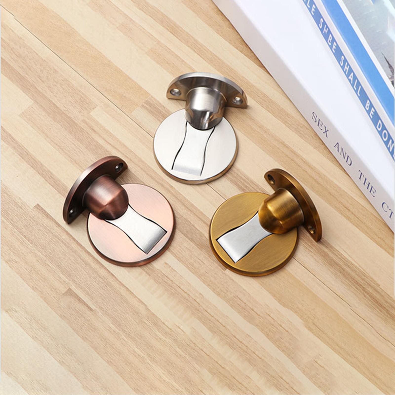 Dụng Cụ Chặn Cửa Dính Sàn Từ Tính