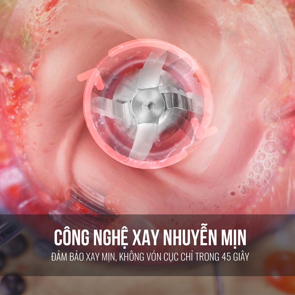 Máy Xay Sinh Tố Elmich BLE-1840OL  - Hàng Chính Hãng