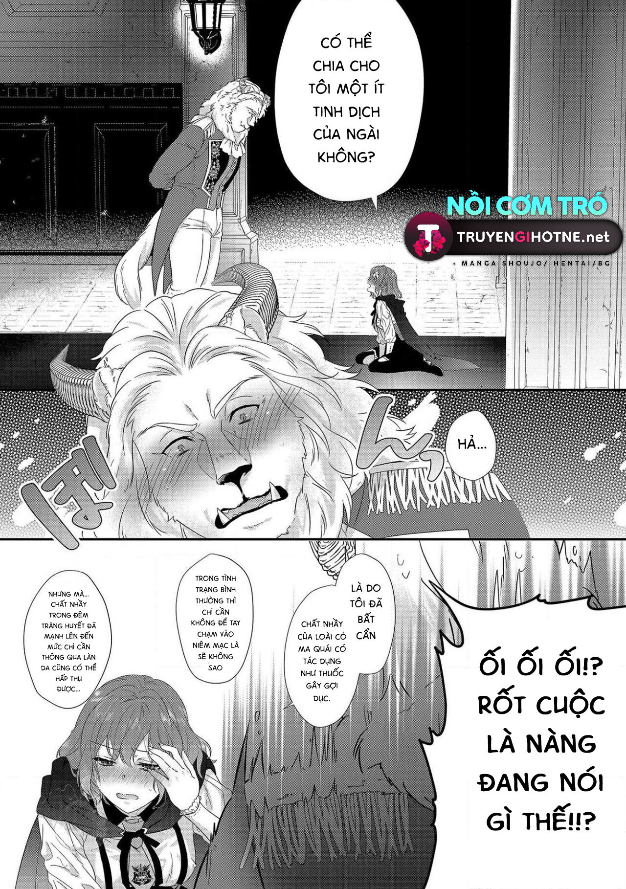cô gái trinh trắng và quái thú chapter 2.1 12
