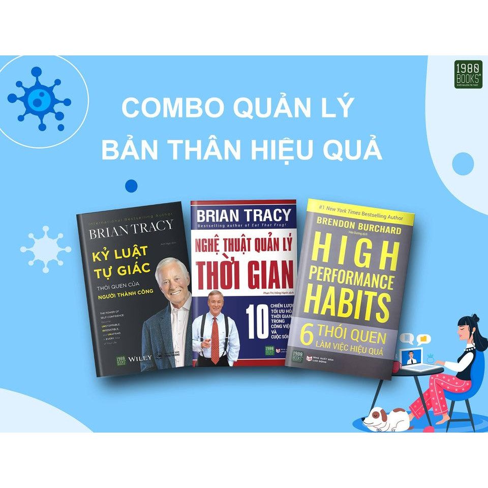 Hình ảnh Combo 3 Cuốn Sách Giúp Bạn Quản Lý Bản Thân Hiệu Quả 